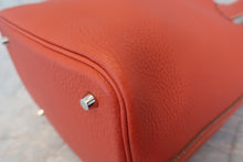 画像をギャラリービューアに読み込む, HERMES／エルメス ピコタンロックＭＭ トリヨンクレマンス サンギーヌ  □P刻印 ハンドバッグ 800020045

