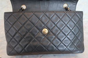 CHANEL/シャネル マトラッセチェーンショルダーバッグ ラムスキン ブラック/ゴールド金具 ショルダーバッグ 700070272