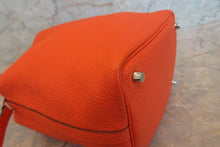 画像をギャラリービューアに読み込む, HERMES／エルメス ピコタンロックＰＭ トリヨンクレマンス オレンジポピー A刻印 ハンドバッグ 700100200
