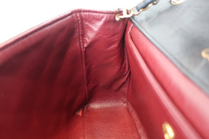 CHANEL/シャネル マトラッセチェーンショルダーバッグ ラムスキン ブラック/ゴールド金具 ショルダーバッグ 700070272
