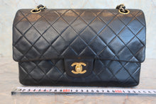 画像をギャラリービューアに読み込む, CHANEL/シャネル マトラッセＷフラップＷチェーンショルダーバッグ ラムスキン ブラック/ゴールド金具 ショルダーバッグ 800090031
