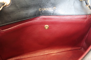 CHANEL/シャネル マトラッセチェーンショルダーバッグ ラムスキン ブラック/ゴールド金具 ショルダーバッグ 700070272