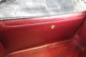 CHANEL/シャネル マトラッセチェーンショルダーバッグ ラムスキン ブラック/ゴールド金具 ショルダーバッグ 700010185