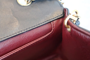 CHANEL/シャネル マトラッセチェーンショルダーバッグ ラムスキン ブラック/ゴールド金具 ショルダーバッグ 700070272