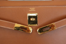 将图片加载到图库查看器，HERMES KELLY 32 Graine Couchevel leather Gold 〇Y刻印 Shoulder bag 600100103
