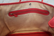 Load image into Gallery viewer, HERMES  GARDEN PARTY PM Negonda leather Bougainvillier □N Engraving Tote bag 700110159
