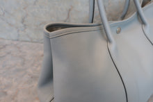 将图片加载到图库查看器，HERMES GARDEN PARTY PM Epsom leather Blue glacier A刻印 Tote bag 600080053
