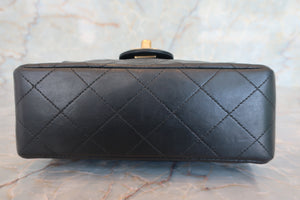 CHANEL/シャネル ミニマトラッセシングルフラップチェーンショルダーバッグ ラムスキン ブラック/ゴールド金具 ショルダーバッグ 700060272