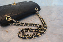 画像をギャラリービューアに読み込む, CHANEL/シャネル マトラッセＷフラップＷチェーンショルダーバッグ ラムスキン ブラック/ゴールド金具 ショルダーバッグ 800090031
