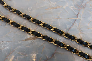 CHANEL/シャネル ミニマトラッセシングルフラップチェーンショルダーバッグ ラムスキン ブラック/ゴールド金具 ショルダーバッグ 700060272