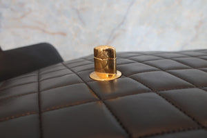 CHANEL/シャネル 中マトラッセシングルフラップチェーンショルダーバッグ ラムスキン ブラック/ゴールド金具 ショルダーバッグ 700070307