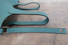 将图片加载到图库查看器，HERMES PICOTIN LOCK PM Clemence leather Blue atoll T刻印 Hand bag 700120237
