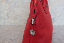 将图片加载到图库查看器，HERMES／BOLIDE 31 Clemence leather Rouge casaque T刻印 Shoulder bag 600090134
