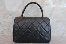 画像をギャラリービューアに読み込む, CHANEL/シャネル マトラッセハンドバッグ ラムスキン ブラック/ゴールド金具 ハンドバッグ 700060299
