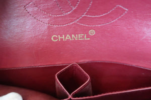 CHANEL Matelasse double flap double chain shoulder bag Lambskin Black/Gold hadware Shoulder bag 600050163