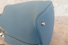 画像をギャラリービューアに読み込む, HERMES／エルメス ピコタンロックＭＭ トリヨンクレマンス ブルージーン □M刻印 ハンドバッグ 700100150
