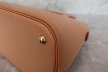 将图片加载到图库查看器，HERMES BOLIDE 35 Graine Couchevel leather Natural 〇Z刻印 Shoulder bag 700120234
