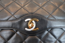 画像をギャラリービューアに読み込む, CHANEL/シャネル パリ限定マトラッセダブルフラップチェーンショルダーバッグ ラムスキン ブラック/ゴールド金具 ショルダーバッグ 700070310
