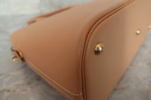 将图片加载到图库查看器，HERMES BOLIDE 35 Graine Couchevel leather Natural 〇Z刻印 Shoulder bag 700120234

