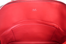 将图片加载到图库查看器，HERMES／BOLIDE 31 Clemence leather Rouge casaque T刻印 Shoulder bag 600090134
