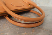 将图片加载到图库查看器，HERMES BOLIDE 35 Graine Couchevel leather Natural 〇Z刻印 Shoulder bag 700120234
