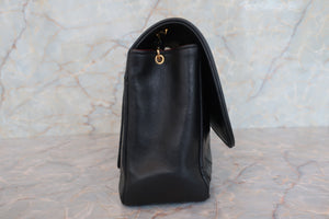 CHANEL/シャネル マトラッセチェーンショルダーバッグ ラムスキン ブラック/ゴールド金具 ショルダーバッグ 700070308