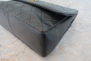 CHANEL/シャネル マトラッセチェーンショルダーバッグ ラムスキン ブラック/ゴールド金具 ショルダーバッグ 700070308