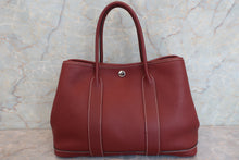 Load image into Gallery viewer, HERMES GARDEN PARTY TPM Negonda leather Rouge H □N Engraving Tote bag 600090137
