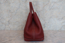 将图片加载到图库查看器，HERMES GARDEN PARTY TPM Negonda leather Rouge H □N刻印 Tote bag 600090137
