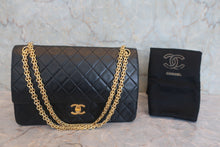 画像をギャラリービューアに読み込む, CHANEL/シャネル マトラッセチェーンショルダーバッグ ラムスキン ブラック/ゴールド金具 ショルダーバッグ 800020089
