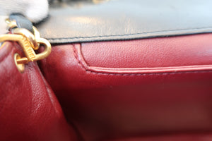 CHANEL/シャネル マトラッセチェーンショルダーバッグ ラムスキン ブラック/ゴールド金具 ショルダーバッグ 700070308