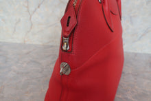 将图片加载到图库查看器，HERMES BOLIDE 35 Clemence leather Rouge garance □I刻印 Hand bag 700120219
