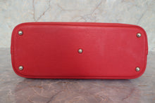 将图片加载到图库查看器，HERMES BOLIDE 35 Clemence leather Rouge garance □I刻印 Hand bag 700120219

