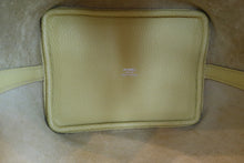 将图片加载到图库查看器，HERMES PICOTIN LOCK PM Clemence leather Lime U刻印 Hand bag 600060181
