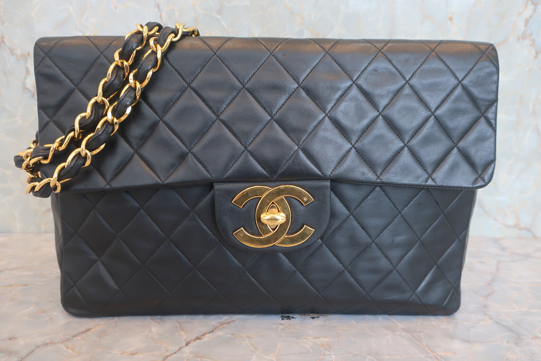 CHANEL/シャネル デカマトラッセシングルフラップチェーンショルダー