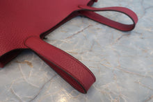 將圖片載入圖庫檢視器 HERMES／エルメス ピコタンロックＰＭ トリヨンクレマンス ルビー □R刻印 ハンドバッグ 800060084
