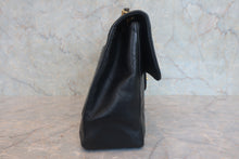 画像をギャラリービューアに読み込む, CHANEL/シャネル デカマトラッセシングルフラップチェーンショルダーバッグ ラムスキン ブラック/ゴールド金具 ショルダーバッグ 800010185
