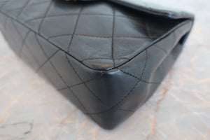 CHANEL/シャネル ミニマトラッセシングルフラップチェーンショルダーバッグ ラムスキン ブラック/ゴールド金具 ショルダーバッグ 700060276