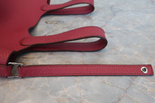 將圖片載入圖庫檢視器 HERMES／エルメス ピコタンロックＰＭ トリヨンクレマンス ルビー □R刻印 ハンドバッグ 800060084
