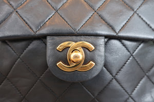 CHANEL/シャネル ミニマトラッセシングルフラップチェーンショルダーバッグ ラムスキン ブラック/ゴールド金具 ショルダーバッグ 700060276