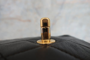 CHANEL/シャネル ミニマトラッセシングルフラップチェーンショルダーバッグ ラムスキン ブラック/ゴールド金具 ショルダーバッグ 700060276