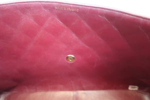 CHANEL Big Matelasse Single flap Chain shoulder bag Lambskin Black/Gold hadware Shoulder bag 600050119