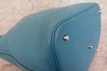 將圖片載入圖庫檢視器 HERMES／エルメス ピコタンロックGM トリヨンクレマンス ブルージーン □P刻印 ハンドバッグ 700020219
