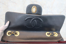 画像をギャラリービューアに読み込む, CHANEL/シャネル デカマトラッセシングルフラップチェーンショルダーバッグ ラムスキン ブラック/ゴールド金具 ショルダーバッグ 800010185
