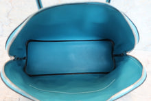 将图片加载到图库查看器，HERMES／BOLIDE 1923 Swift leather Turquoise blue □K刻印 Hand bag 600060142
