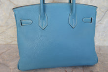 画像をギャラリービューアに読み込む, HERMES／エルメス バーキン30 トゴ ブルージーン □H刻印 ハンドバッグ 700100076
