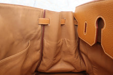 将图片加载到图库查看器，HERMES BIRKIN 40 Ardennes leather Natural □B刻印 Hand bag 600090142
