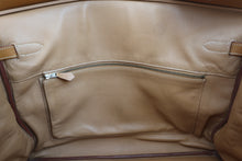 将图片加载到图库查看器，HERMES BIRKIN 40 Ardennes leather Natural □B刻印 Hand bag 600090142
