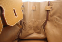 将图片加载到图库查看器，HERMES BIRKIN 40 Ardennes leather Natural □B刻印 Hand bag 600090142
