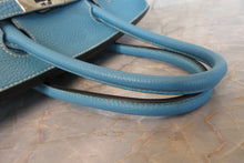 画像をギャラリービューアに読み込む, HERMES／エルメス バーキン30 トゴ ブルージーン □H刻印 ハンドバッグ 700100076
